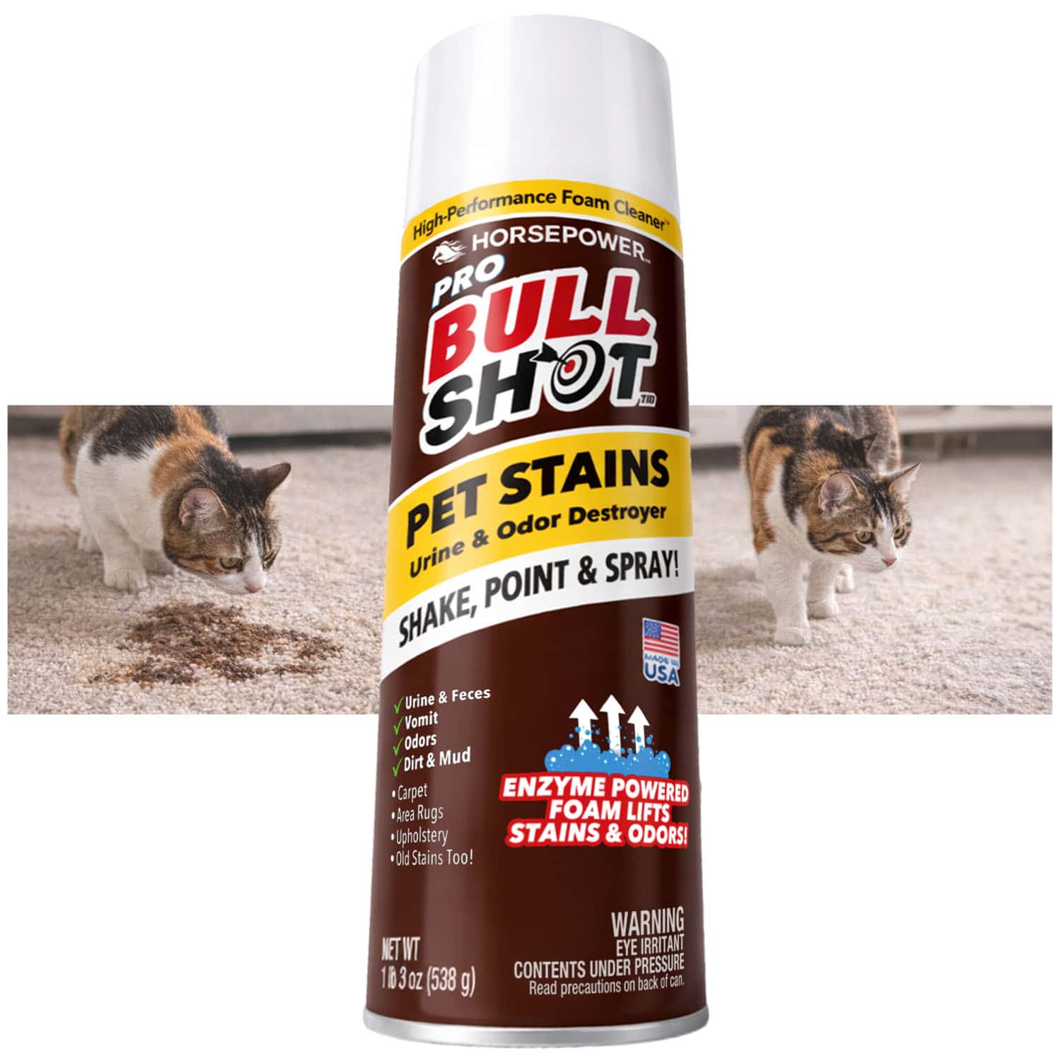 Bull Shot Pet Stains