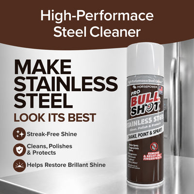 Bull Shot Stainless Steel Cleaner