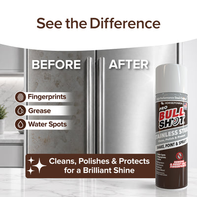 Bull Shot Stainless Steel Cleaner